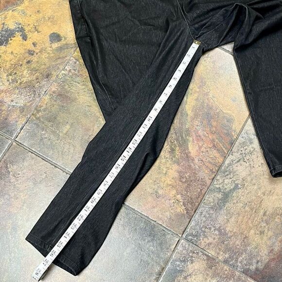 NWT Amazon Essentials Washed Grey Denim Look Pants XXL Short - Picture 6 of 7